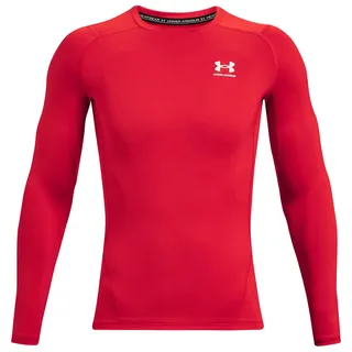 Under Armour HeatGear Armour Comp Langarm Shirt Herren rot L