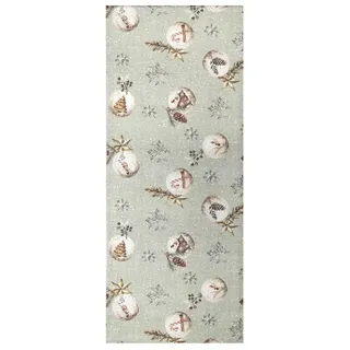 HOME WOHNIDEEN TISCHLÄUFER Feliz Navidad Tischläufer, DEKOSTOFF Bedruckt