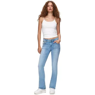 LTB Damen Jeans Fallon 400 - Mid Waist - Bootcut - Blau W27-W34 Baumwolle, Größe:29W / 30L, Farbe:15920-55592 Anova Wash