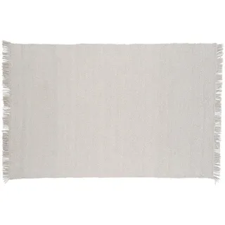 P & B Hochflorteppich , Weiß , Textil , Uni , rechteckig , 200x300 cm , Handmade in India , leicht zusammenrollbar , Teppiche und Böden, Teppiche, Hochflorteppiche & Shaggys