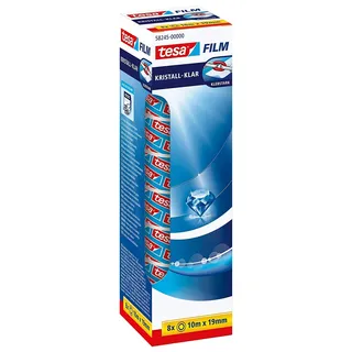 Tesa Klebeband kristall-klar 10 m x 19 mm 8 St.