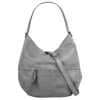 forty° Shopper Leder Grau