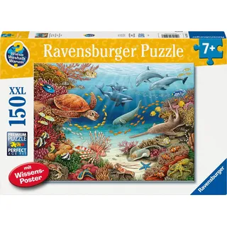 Ravensburger Puzzle Wieso? Weshalb? Warum? Meerestiere am Korallenriff (13411)