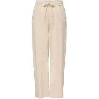 Only Onltizana Cotton Loose Pants Schlupfhose Beige S