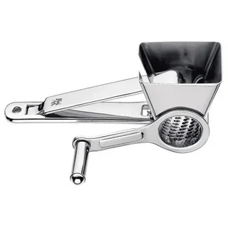 WMF Käsereibe , Edelstahlfarben , Metall , 18 cm , Küchenzubehör, Küchenhelfer, Reiben