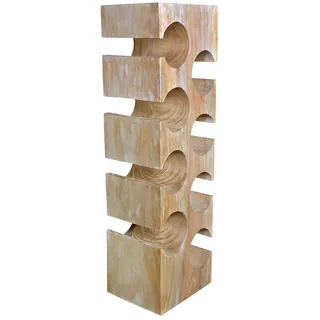 SIT Möbel Weinregal 18 x 21 x 70 cm Beige