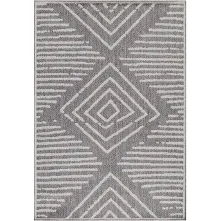 Ayyildiz Aruba 4902 Outdoor-Teppich 140 x 200 cm Grau