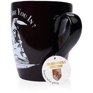 WOW! PODS Sorting Hat Mug - Gryffindor , Heat Reveals The Hidden Hogwarts House , Thermal Pattern Change