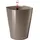 Mini-Deltini Ø 10 x 13 cm Taupe Hochglanz