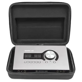 UDG Creator Universal Audio Apollo X4 Hardcase, Schwarz (U8481BL) | Formgepresste EVA-Schale; präzise geschnittener Schaumeinsatz; wasserabweisendes Nylon; tourgerecht