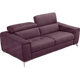 Egoitaliano Schlafcouch Mikrofaser 2-Sitzer Lila