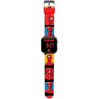Kids Licensing Spiderman LED-Digitaluhr Mehrfarbig