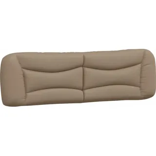 vidaXL Kopfteil-Kissen "Hvar" Cappuccino-Braun 180 cm Kunstleder - Braun