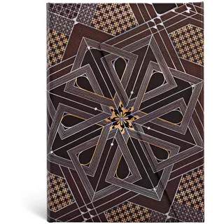 Paperblanks Kirikane Kollektion Dhyana - Notizbuch Midi Liniert - Paperblanks