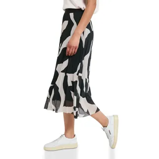 Damen Mesh Plissée Rock