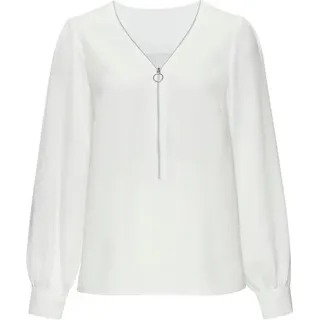 LASCANA Langarmbluse Damen weiß Gr.36