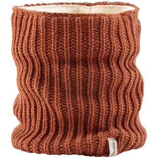 Sterntaler Schlauchschal gestrickt, gefüttert mit Microfleece - unisex Accessoires für Babys & Kleinkinder - weich und warm - lehmbraun, Gr. 0