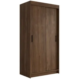 Mirjan24 Schwebetürenschrank Infinity 120 x 200 x 58 cm Braun