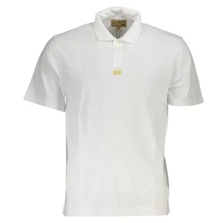 La Martina Herren-Poloshirt, Weiss, Kurzarm - Weiß