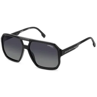 Carrera VICTORY C 01/S Herren-Sonnenbrille Vollrand Pilot Kunststoff-Gestell, schwarz