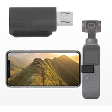 Osmo Pocket Handkamera, Handy Anschluss Zubehör für Android Reverse Interface Smartphone Adapter für DJI Pocket 2 Smartphone Video Rig,