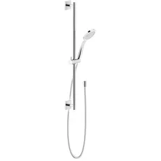 Gessi Rilievo, Brausestangen-Set 800 mm, mit 1-Strahl-Antikalkhandbrause und Brauseschlauch 1,50 m, 59245, Farbe: Kupfer PVD