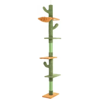 fudajo Kratzbaum deckenhoch 229-275 cm grün