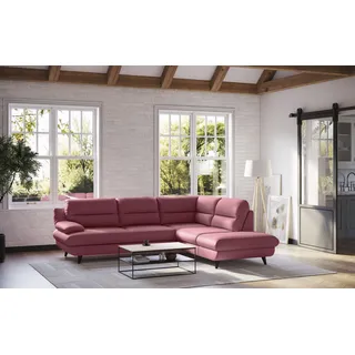 Cotta Ecksofa Pike L-Form rot