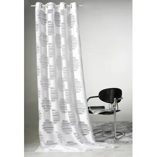 WECKBRODT Valea Ösen 140 x 245 cm Transparent/Weiß 1 Stk.