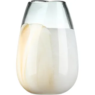 Rituali Domestici - Topf M durchgefärbt - Glas - Vase - Modern - Mehrfarbig - Handbemalt - Verputzte Dekoration