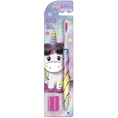 Bild | Kids - Be a Unicorn - Zahnbürste mit mittelgroßen Borsten für Kinder, lustige Zahnbürste für Kinder, Unicorn Zahnbürste