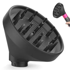 ASOFTY Diffusordüse Kompatibel mit Dyson Airwrap Haarstyler, HS05 HS03 HS01 Styler Aufsätze, Umwandlung für Air Wrap Curling Styler in einen Haartrockner