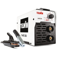 Telwin T-ARC 150 Elektrodenschweißgerät mit MMA Zubehör, 20-140a
