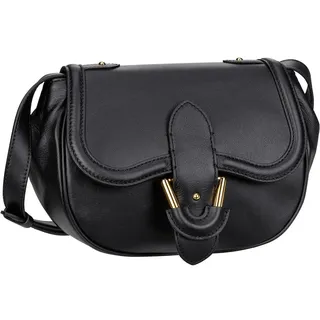 Coccinelle Saddle Bag Blake Smooth 1501 Umhängetaschen Schwarz Damen