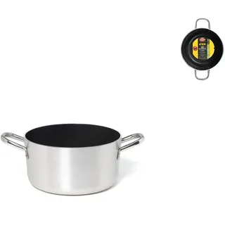 Kasserolle Antihaft 2 Griffe Induktion Ballarini Ø24Cm Lt5,5
