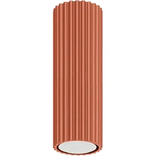 Plafond KARBON 20 roter Ocker 1xGU10 10W Aluminium 20x6.5x6.5cm Sollux Lighting