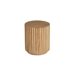 Tom Tailor HOME Beistelltisch »Ripped« im extravaganten Ribbed-Look, beige
