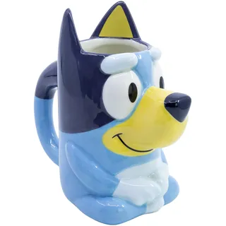 Stor Bluey 3D Tasse 0,385 l Blau