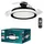 Bliss 51 cm Deckenventilator Schwarz