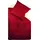 Colours unifarben Baumwolle Bordeaux 155 x 200 cm + 2 x 80 x 80 cm