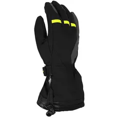 Rusty Stitches Gloves Kevin Black-Yellow Fluo-Grey (10-L)