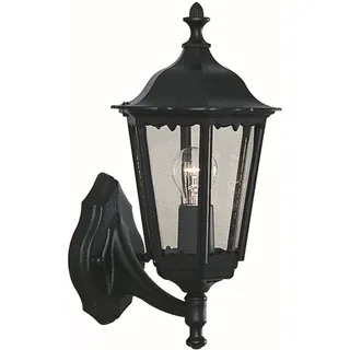 Klassische Außenwandleuchte in schwarz E27 60W Gartenlampe Aussenlampe leuchte