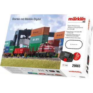 Märklin 29065 Digital-Startpackung Moderner Rangierbetrieb mit DHG 500