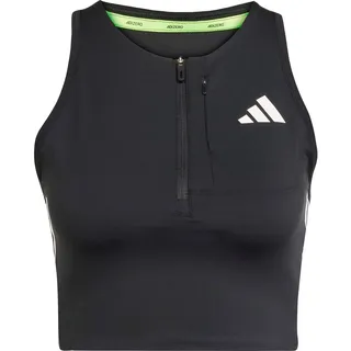 adidas Adizero Running Gel Pocket Crop Top black (095A) 2XS