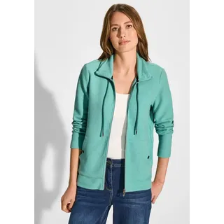 Cecil Sweatjacke, in Unifarbe Cecil adriatic green M (40)