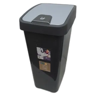 KEEEPER Premium Abfallbehälter 45 l Grau