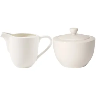 Villeroy & Boch Milch- und Zuckerset "Milch & Zucker Set For Me 2er Set weiß", weiß,