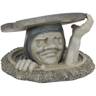 Design Toscano Der Bewohner unterhalb, Gartenskulptur - Groß