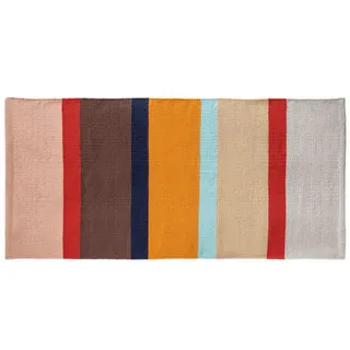 Läufer , Braun, Beige , Textil , Streifen , 140x70 cm , Teppiche und Böden, Teppiche, Teppichläufer, Läufer