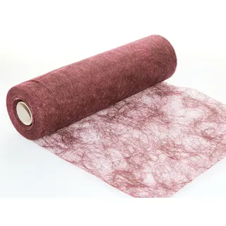 Protinam Tischläufer, Polyester, 3580 Bordeaux, 25m, 25